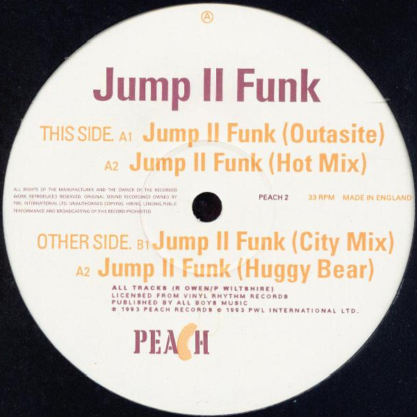 Jump II Funk - Jump II Funk | Peach Records (PEACH 2)