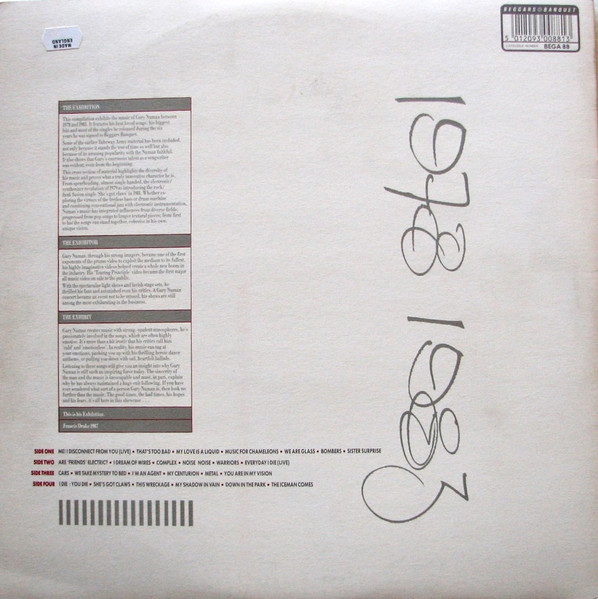 Gary Numan - Exhibition | Beggars Banquet (BEGA 88) - 3