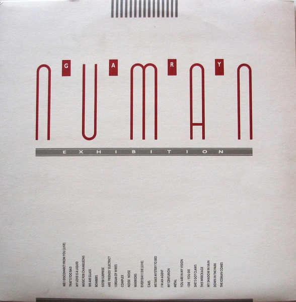 Gary Numan - Exhibition | Beggars Banquet (BEGA 88) - main