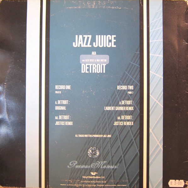 Jazz Juice - Detroit | Precious Material (PM 016, PM 017) - 2