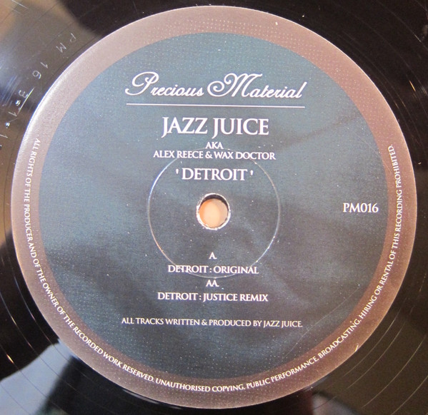 Jazz Juice - Detroit | Precious Material (PM 016, PM 017) - 3