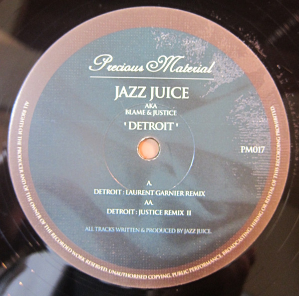 Jazz Juice - Detroit | Precious Material (PM 016, PM 017) - 4