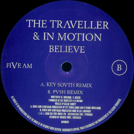 The Traveller & In Motion - Believe (Remix) | Five AM (FAM002R) - 3