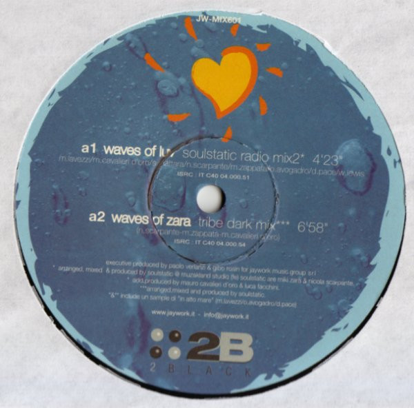 2 Black - Waves Of Luv | Jaywork Records (JW-MIX601) - 3 2 Black - Waves Of Luv | Jaywork Records (JW-MIX601) - 3