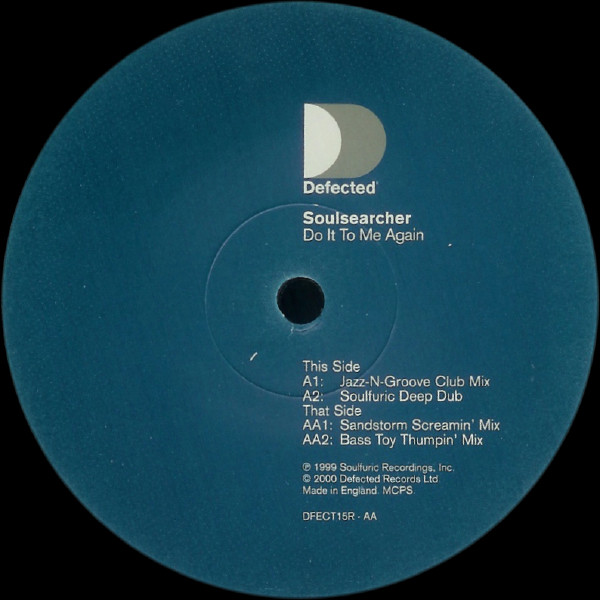 Soulsearcher - Do It To Me Again (Remixes) | Defected (DFECT15R) - 3
