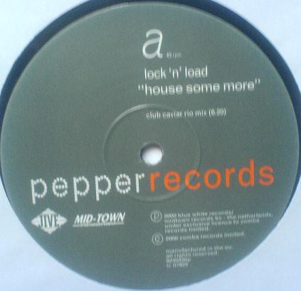 Lock 'N Load - House Some More | Pepper Records (9230420P) Lock 'N Load - House Some More | Pepper Records (9230420P)