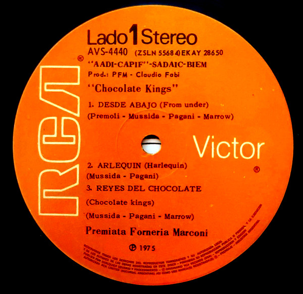 Premiata Forneria Marconi - Chocolate Kings | RCA Victor (AVS-4440) - 3