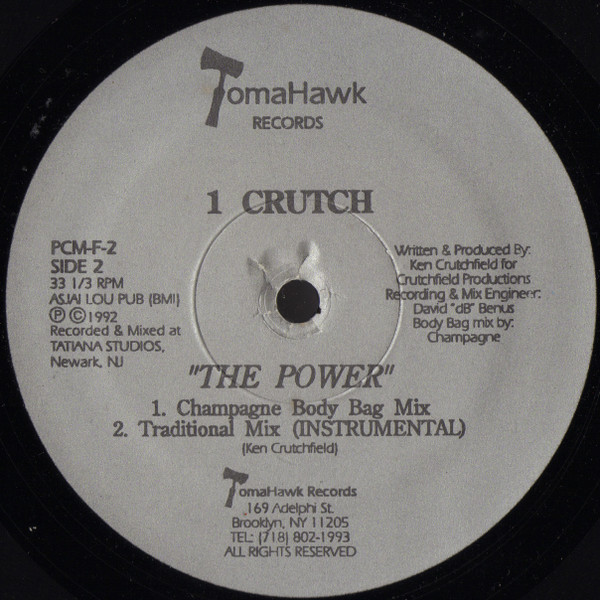 1 Crutch - The Power | Tomahawk Records (PCM-F-1) - 2 1 Crutch - The Power | Tomahawk Records (PCM-F-1) - 2