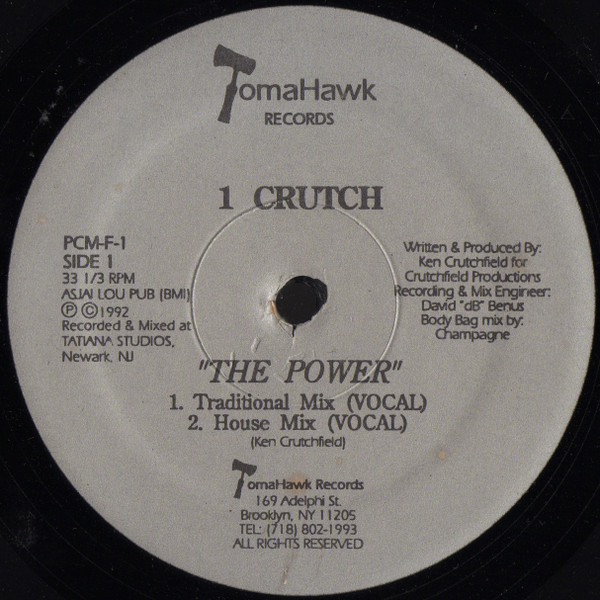 1 Crutch - The Power | Tomahawk Records (PCM-F-1) - main 1 Crutch - The Power | Tomahawk Records (PCM-F-1) - main
