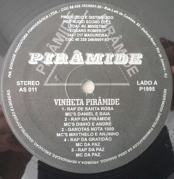 Various - Pirâmide | Audio Bass Records (AS 011) - 3