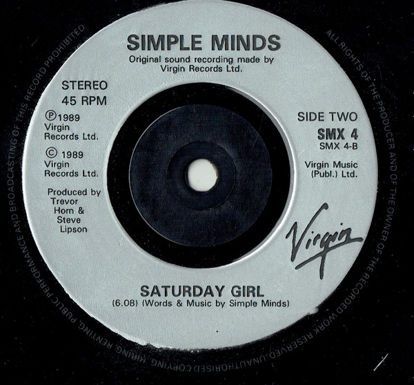 Simple Minds - This Is Your Land | Virgin (SMX 4) - 4
