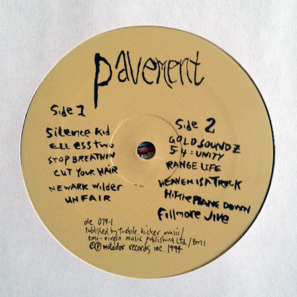 Pavement - Crooked Rain Crooked Rain | Matador (OLE 079-0) - 4