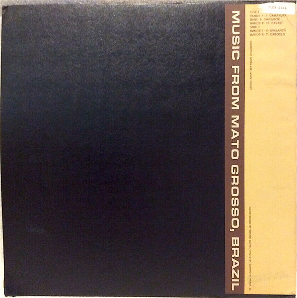 Edward M. Weyer, Jr - Music From Mato Grosso, Brazil | Ethnic Folkways Library (FE 4446) - 2