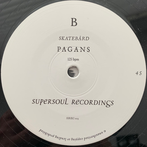 Skatebård - Marimba / Pagans | Supersoul Recordings (SSREC 005) - 3