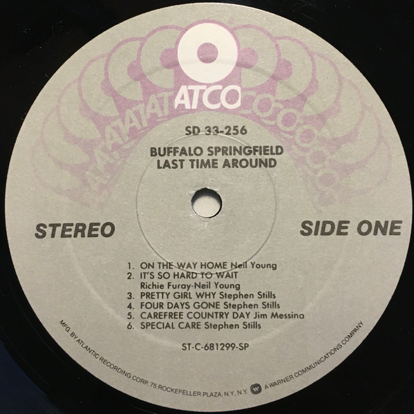 Buffalo Springfield - Last Time Around | ATCO Records (SD33-256) - 4 Buffalo Springfield - Last Time Around | ATCO Records (SD33-256) - 4