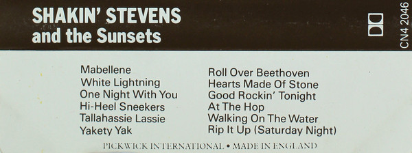 Shakin' Stevens And The Sunsets - Shakin' Stevens And The Sunsets | Pickwick Records (CN4 2046) - 3 Shakin' Stevens And The Sunsets - Shakin' Stevens And The Sunsets | Pickwick Records (CN4 2046) - 3