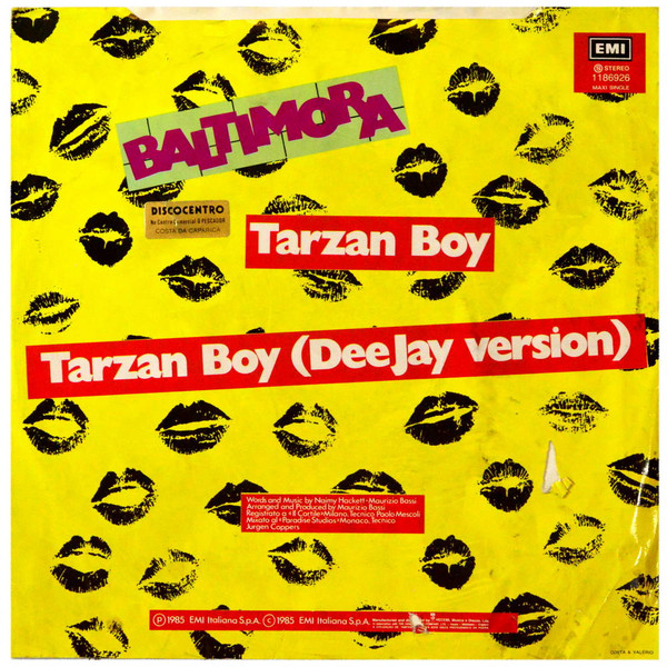Baltimora - Tarzan Boy | EMI (1186926) - 2