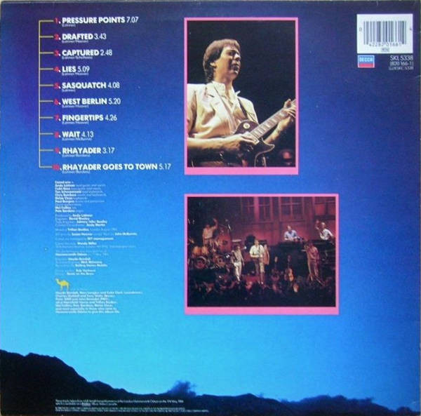 Pressure Points - Camel Live In Concert