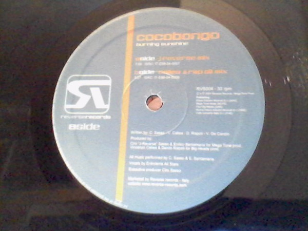 Coco Bongo - Burning Sunshine | Reverse Records (RVS004) - 3