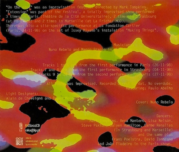 Nuno Rebelo - On The Edge | Raka (RKIS002CD) - 2