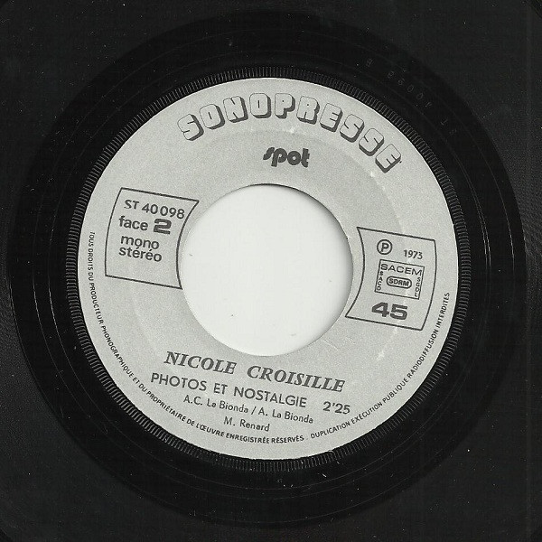 Nicole Croisille - Parlez-Moi De Lui | Spot (ST 40098) - 4