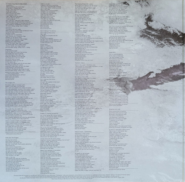 Joni Mitchell - The Hissing Of Summer Lawns | Asylum Records (RCV1 726357) - 3
