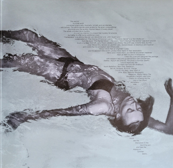 Joni Mitchell - The Hissing Of Summer Lawns | Asylum Records (RCV1 726357) - 4