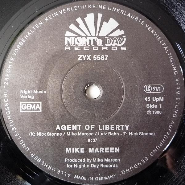 Mike Mareen - Agent Of Liberty | ZYX Records (ZYX 5567) - 3