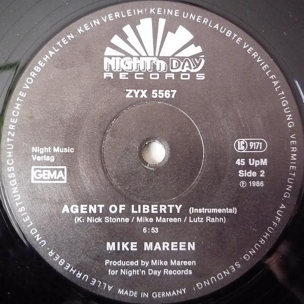 Mike Mareen - Agent Of Liberty | ZYX Records (ZYX 5567) - 4