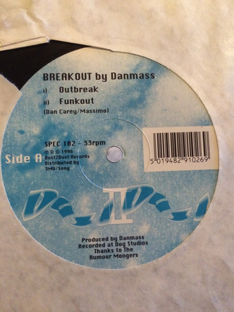 Danmass - Breakout | Dust 2 Dust Records (SPEC 102) - 3