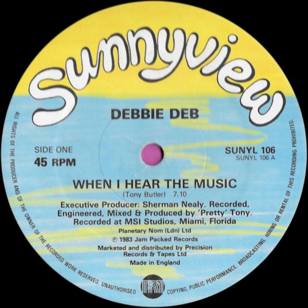 Debbie Deb - When I Hear The Music | Sunnyview (SUNYL 106) - 2 Debbie Deb - When I Hear The Music | Sunnyview (SUNYL 106) - 2