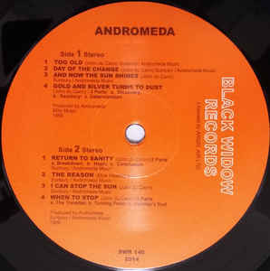 Andromeda - Andromeda | Black Widow Records (BWR 140) - 4 Andromeda - Andromeda | Black Widow Records (BWR 140) - 4