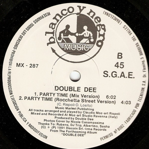 Double Dee - Don't You Feel? | Blanco Y Negro (MX 287) - 3 Double Dee - Don't You Feel? | Blanco Y Negro (MX 287) - 3