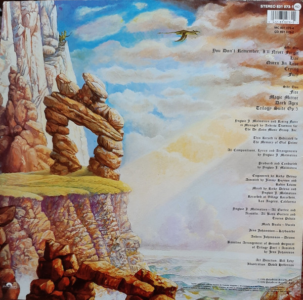 Yngwie Malmsteen - Trilogy | Polydor (831 073-1) - 2