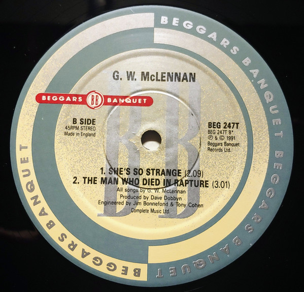 Grant McLennan - When Word Gets Around | Beggars Banquet (BEG 247 T) - 4 Grant McLennan - When Word Gets Around | Beggars Banquet (BEG 247 T) - 4