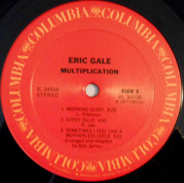 Eric Gale - Multiplication | Columbia (JC 34938) - 2