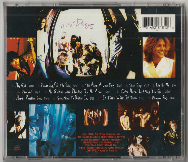 Bon Jovi - These Days | Mercury (314 528 181-2) - 3