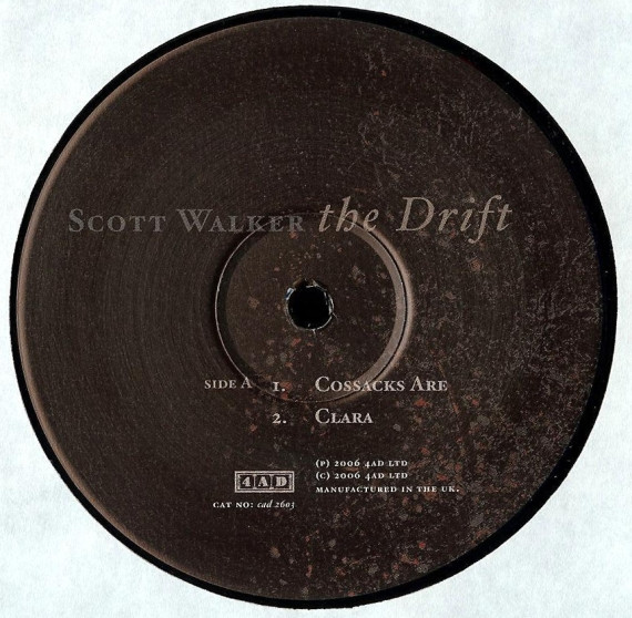 Scott Walker - The Drift | 4AD (cad 2603) - 3