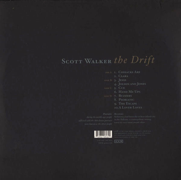 Scott Walker - The Drift | 4AD (cad 2603) - 2