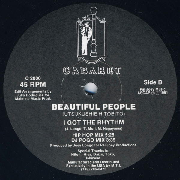 Beautiful People - I Got The Rhythm | Cabaret (C 2000) - 2