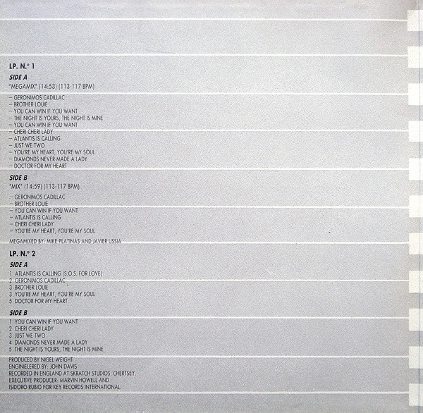 Mike Platinas & Javier Ussia - Atlantis Mix (The Hits Album) | Key Records Int. (KRI-MX-3) - 2