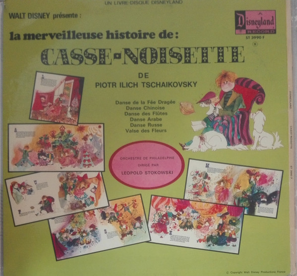 Pyotr Ilyich Tchaikovsky - La Merveilleuse Histoire de Casse-noisette | Disneyland (ST 3990 F) - 2