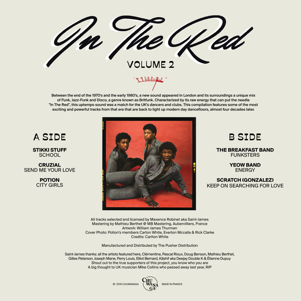 Various - In The Red Volume 2 (A Britfunk Selection By Saint-James) | Chuwanaga (CHUWANAGA005) - 2 Various - In The Red Volume 2 (A Britfunk Selection By Saint-James) | Chuwanaga (CHUWANAGA005) - 2