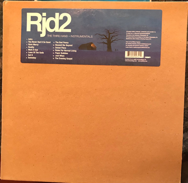 RJD2 - The Third Hand Instrumentals | XL Recordings (XLLP 274) - main