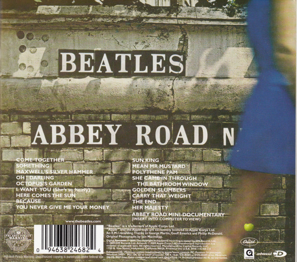 The Beatles - Abbey Road [CD] | Apple Records (0946 3 82468 2 4) - 2