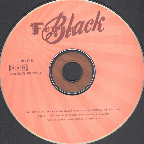 Frank Black - Frank Black | 4AD (CAD 3004 CD) - 3