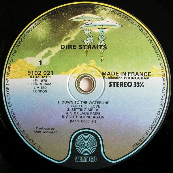 Dire Straits - Dire Straits | Vertigo (9102 021) - 2