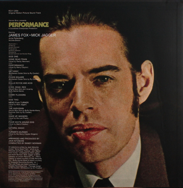 Various - Performance: Original Motion Picture Sound Track | Warner (RCV1 2554) - 3