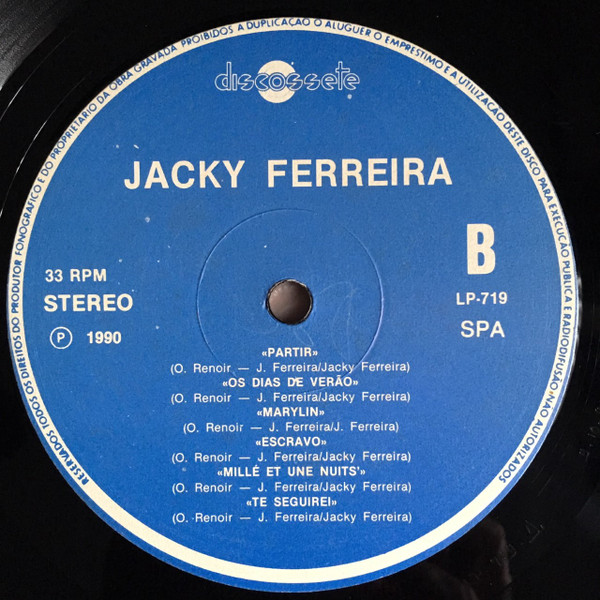 Jacky Ferreira - Lady Lay | Discossete (LP-719) - 3 Jacky Ferreira - Lady Lay | Discossete (LP-719) - 3