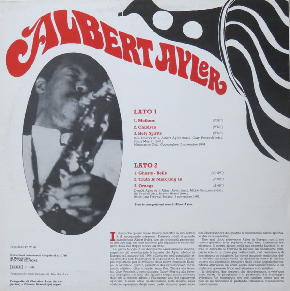Albert Ayler - Albert Ayler | Philology (W 88) - 2 Albert Ayler - Albert Ayler | Philology (W 88) - 2